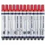 12 Pc Set Red Brockmark Slimline Industrial Paint Markers Opaque Gloss Pen Metal Wood Plastic Glass for Auto Construction Arts Home 12 Pc Set Red Brockmark Slimline Industrial Paint Markers Opaque Gloss Pen Metal Wood Plastic Glass for Auto Construction Arts Home