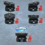 SIOTI Bowl Ball Head, Bowl-Shaped Ball Head, Tripod Ball Head for DSLR, Mirrorless Camera, Camcorder, Telescope, Slider, Tripod (Bowl-Shaped Head)