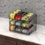 Simple Houseware Stackable Can Rack Organizer, Bronze Simple Houseware Stackable Can Rack Organizer, Bronze