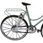 1:10 Scale Metal Decorative Bicycle Model Dutch Style Bike Coffee Bar Decor - Green