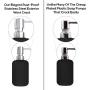 TopHomeStore Stainless Steel Soap and Lotion Dispenser Pumps, 2 Pieces, Replacement for Your Bottles, Includes 2 Nine Inch Tubes (2 Pack)