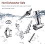 Metal Food Grinder Attachment for KitchenAid Stand Mixer Included 3 Sausage Stuffer Tubes Accessory, Upgrade Design with High Performance