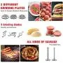 Metal Food Grinder Attachment for KitchenAid Stand Mixers, G-TING Meat Grinder Attachment Included 2 Sausage Stuffer Tubes, 3 Grinding Blades, 3 Grinding Plates Metal Food Grinder Attachment for KitchenAid Stand Mixers, G-TING Meat Grinder Attachment Included 2 Sausage Stuffer Tubes, 3 Grinding Blades, 3 Grinding Plates