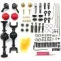 WPL Upgrade DIY Modified Accessories Full Metal Spare Part with Metal Shaft Shell Official OP Fitting for B14 B24 C14 C24 C34 WPL Upgrade DIY Modified Accessories Full Metal Spare Part with Metal Shaft Shell Official OP Fitting for B14 B24 C14 C24 C34