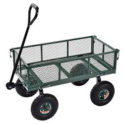 Sandusky Lee CW3418 Muscle Carts Steel Utility Garden Wagon, 400 lb. Load Capacity, 21-3/4'' Height x 34'' Length x 18'' Width