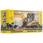 Top Race 15 Channel Full Functional Professional RC Excavator, Battery Powered Remote Control Construction Tractor Metal Shovel, TR-211