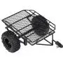 Woyisisi RC Trailer, RC Metal Bucket Trailer Simulation Trailing Car for TRX4 D90 SCX10 CC01 1/10 DIY Parts(Black) Woyisisi RC Trailer, RC Metal Bucket Trailer Simulation Trailing Car for TRX4 D90 SCX10 CC01 1/10 DIY Parts(Black)