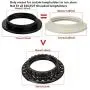 EFINEHOME Efine 6 Pack Socket Screw Bulbs Edison Retro Pendant Lamp Holder Trap Black Twist and Lock E26 E27 Socket Replacement Ring(White) EFINEHOME Efine 6 Pack Socket Screw Bulbs Edison Retro Pendant Lamp Holder Trap Black Twist and Lock E26 E27 Socket Replacement Ring(White)