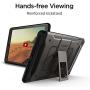 Spigen Tough Armor TECH with Custom-Fit Tempered Glass Designed for iPad 9.7 Case iPad 5th/6th Generation Case (2017/2018) - Gunmetal