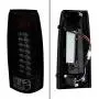 For 88-98 Chevy C/K Series Pickup Truck GMC Sierra Rear Black Smoke LED Tail Lights Brake Lamps Pair For 88-98 Chevy C/K Series Pickup Truck GMC Sierra Rear Black Smoke LED Tail Lights Brake Lamps Pair