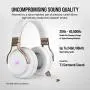 Corsair Virtuoso RGB Wireless Gaming Headset - High-Fidelity 7.1 Surround Sound w/Broadcast Quality Microphone - Memory Foam Earcups - 20 Hour Battery Life - Works with PC, PS5, PS4 - Pearl