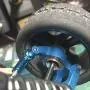 GoolRC 2PCS Front Caster Block Metal C-hub 1/18 RC Car Parts for WLtoys A959-B A979-B Car