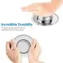 Helect 3-Pack Kitchen Sink Strainer Stainless Steel Drain Filter Strainer with Large Wide Rim 4.5'' for Kitchen Sinks