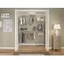 ClosetMaid 22875 ShelfTrack 5ft. to 8ft. Adjustable Closet Organizer Kit, White ClosetMaid 22875 ShelfTrack 5ft. to 8ft. Adjustable Closet Organizer Kit, White