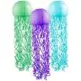 Jellyfish Paper Lanterns 3 Pack Purple Green and Blue Mermaid Under The Sea Ocean Birthday Party Decorations Supplies Easy Setup Room Décor Jellyfish Paper Lanterns 3 Pack Purple Green and Blue Mermaid Under The Sea Ocean Birthday Party Decorations Supplies Easy Setup Room Décor