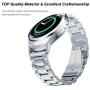 Gear S2 Bands V-Moro Solid Stainless Steel Metal Replacement Band with Adapters for Samsung Gear S2 Smart Watch (Metal Silver)