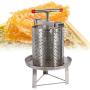 Honey Press Extractor Stainless Steel Household Manual Honey Press paraffin machine Press Beekeeping Tool Diameter 24cm USA STOCK