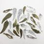 Wings Charm Collection-about 55pcs Craft Supplies wing Charms Pendants by pair for Crafting, Jewelry Findings Making Accessory For DIY Necklace Bracelet Earrings (M083)