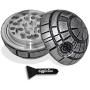 Death Star Herb Grinder - Star Wars Grinder With BONUS Scraper - Star Wars Gifts - Herb & Spice Tool With Catcher - 3 Part Grinder, 2.2 Inches by Nestpark