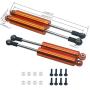 4-Pack Shock Absorber Damper Internal Spring 112mm for 1/10 Crawler Truck HSP HPI AXIAL Tamiya LOSI RC Car Metal Upgraded Parts(Orange)