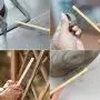 Wire Brush Set, 12 Pieces Metal Brush Wire Scratch Brush Steel Brushes with Wood Handle for Cleaning Rust Wire Brush Set, 12 Pieces Metal Brush Wire Scratch Brush Steel Brushes with Wood Handle for Cleaning Rust
