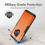 YOUMAKER Galaxy S9 Case,Metallic Orange with Built-in Screen Protector Heavy Duty Protection Shockproof Slim Fit Full Body Case Cover for Samsung Galaxy S9 5.8 inch - Orange/Black YOUMAKER Galaxy S9 Case,Metallic Orange with Built-in Screen Protector Heavy Duty Protection Shockproof Slim Fit Full Body Case Cover for Samsung Galaxy S9 5.8 inch - Orange/Black