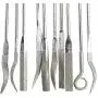 Tvoip 10 Pieces 3x140mm Diamond Mini Needle File Set Hand Tools for Ceramic Glass Gem Stone Hobbies and Crafts Wood and Metal File