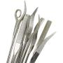 Tvoip 10 Pieces 3x140mm Diamond Mini Needle File Set Hand Tools for Ceramic Glass Gem Stone Hobbies and Crafts Wood and Metal File