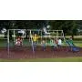 XDP Recreation Fun Forever Swing Set, Gray XDP Recreation Fun Forever Swing Set, Gray