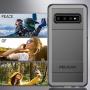 Pelican Protector Samsung Galaxy S10+ Phone Case with AMS Car Vent Mount, Drop-Tested Protective Smartphone Cover, Wireless Charging-Compatible Accessory (Black/Grey)