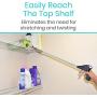 Vive Suction Cup Reacher Grabber - 32'' Heavy Duty Mobility Grip Hand Aid - Handle Tool Light Bulb Remover, iPad Pickup, Long Handled Trash Litter Picker, Garbage Garden Nabber Extender - Handicap Arm