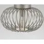 Modern Farmhouse Galvanized Flush Mount Ceiling Light Rustic Metal Cage Semi Flush Mount Light Fixture for Hallway Living Room Kitchen Entryway Bedroom Modern Farmhouse Galvanized Flush Mount Ceiling Light Rustic Metal Cage Semi Flush Mount Light Fixture for Hallway Living Room Kitchen Entryway Bedroom