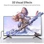 4K HDMI Cable 6ft [2-Pack], Syntech High Speed 18Gbps HDMI 2.0 Cable, 4K@60Hz HDR, 3D, 2160P, 1080P, Ethernet, HDCP 2.2, ARC, Compatible with UHD TV, PS5/PS4/PS3, Xbox, Switch