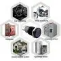 Ulincos Momentary Push Button Switch U16F1 1NO1NC Black Metal Shell with White LED Ring Suitable for 16mm 5/8'' Mounting Hole (White) Ulincos Momentary Push Button Switch U16F1 1NO1NC Black Metal Shell with White LED Ring Suitable for 16mm 5/8'' Mounting Hole (White)