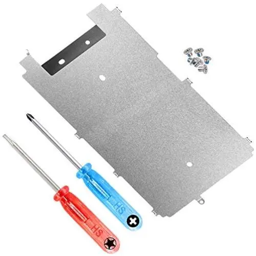 MMOBIEL LCD Metal Back Plate Replacement Compatible with iPhone 6S with Heat Shield incl Screws and Screwdrivers MMOBIEL LCD Metal Back Plate Replacement Compatible with iPhone 6S with Heat Shield incl Screws and Screwdrivers