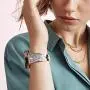 NewWays for Galaxy Active 2 Watch Band, 20mm Super Stunning Crystal Bracelet with Quick Release Pin for Galaxy Watch Smartwatch 42mm, Galaxy Watch Active 40mm 44mm, Rose Gold