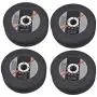 100 Pack 4''x0.040''x5/8''Metal and Stainless Steel Cut Off Wheels Fit for Angle Grinders 100 Pack 4''x0.040''x5/8''Metal and Stainless Steel Cut Off Wheels Fit for Angle Grinders