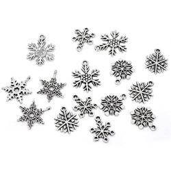 Housweety 50pcs Christmas Tree Pendants Accessories Adornments
