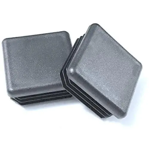 (8 Pack) 1'' Square OD (0.85'' - 0.92'' ID) Black Plastic Cap Plugs 14 - 20 | Ga 1''x1'' Fence Post Tube Cover Insert | Furniture Chair/Leg Glides | Fitness Eqpt End Caps | by SBD (8 Pack) 1'' Square OD (0.85'' - 0.92'' ID) Black Plastic Cap Plugs 14 - 20 | Ga 1''x1'' Fence Post Tube Cover Insert | Furniture Chair/Leg Glides | Fitness Eqpt End Caps | by SBD