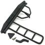 LAFEINA Metal Rear Bumper Bull Bar with Spare Tire Rack and Ladder for 1/10 RC Crawler Car D90