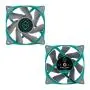 Iceberg Thermal IceSLEET X7 Dual Intel & AMD CPU Cooler 7 Heat Pipe Nickel Plating Addressable RGB Twin Tower Dual Fans Set ARGB (Builders Bundle)