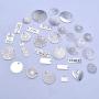 Jdesun 31 Pieces Inspiration Words Charms, Mixed Inspirational Message Charm Pendants for Crafting Necklace Bracelet