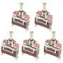 ESUPPORT Silver Contact Heavy Duty 20A 125V 15A 250V SPST 3 Terminal Pin (ON)-OFF-(ON) Momentary Rocker Toggle Switch Metal Bat Pack of 5 ESUPPORT Silver Contact Heavy Duty 20A 125V 15A 250V SPST 3 Terminal Pin (ON)-OFF-(ON) Momentary Rocker Toggle Switch Metal Bat Pack of 5