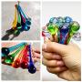 H&D HYALINE & DORA Multi-Color Chandelier Crystals Waterdrop Prisms Window Decor DIY Parts 80MM