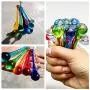 H&D HYALINE & DORA Multi-Color Chandelier Crystals Waterdrop Prisms Window Decor DIY Parts 80MM