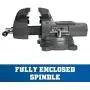 Wilton 21800 748A 8-Inch Jaw Width by 8-1/4-Inch Opening Mechanics Vise Wilton 21800 748A 8-Inch Jaw Width by 8-1/4-Inch Opening Mechanics Vise