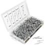Tradespro 836341 Aluminum Rivet Assortment, 500-Piece, Multiple Sizes