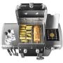 Weber, Black 65014001 Genesis II LX E-240 Natural Gas Grill, Two-Burner