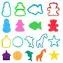 KIDDY DOUGH Tool Kit for Kids - Party Pack w/ Animal Shapes - Includes 24 Colorful Cutters, Molds, Rollers & Play Accessories for Air Dry Clay & Dough KIDDY DOUGH Tool Kit for Kids - Party Pack w/ Animal Shapes - Includes 24 Colorful Cutters, Molds, Rollers & Play Accessories for Air Dry Clay & Dough