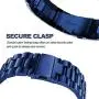 SPINYE Bands Compatible with iWatch 38mm 40mm 42mm 44mm, Solid Stainless Steel Metal Strap Replacement for Apple iWatch Series 6/5 / 4/3 Women Men (Blue, 38mm/40mm) SPINYE Bands Compatible with iWatch 38mm 40mm 42mm 44mm, Solid Stainless Steel Metal Strap Replacement for Apple iWatch Series 6/5 / 4/3 Women Men (Blue, 38mm/40mm)